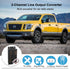 XMSJSIY High to Low Converter Adapter for Car Audio - 1 Pcs Line Input to RCA Stereo Output for Subwoofer Amplifier