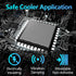 14.8 W/mK Thermal Pad, 50x90mm (0.5mm+1mm+1.5mm+2mm), Highly Efficient Heat Resistant Silicone Thermal Pads, 4 Pack