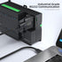 DriverGenius USB C to Serial RS232 DB9 Adapter Cable with 3 x LED Indicators, Compatible with Windows 11, macOS