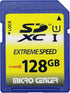 128GB Class 10 SDXC Flash Memory Card, Full Size SD Card UHS-I U1 for Trail Camera Memory Card by Micro Center