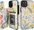HAOPINSH iPhone 13 Case Wallet, Floral PU Leather Folio with Card Holder & Kickstand, Shockproof 6.1" for Women & Girls.