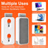 Alatinlamp Keyboard Cleaner Laptop Cleaning Kit, Keyboard Cleaning Kit with Retractable Keyboard Brush
