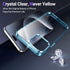 Temdan iPhone 15 Pro Max Case, Clear, Non-Yellowing, Military-Grade Drop Protection, Slim Thin Shockproof Cover