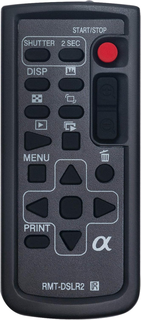 RMT-DSLR2 Remote for Sony Interchangeable Lens Digital Cameras A6400 A9 A7RIII A7III A7RII A7SII A7II