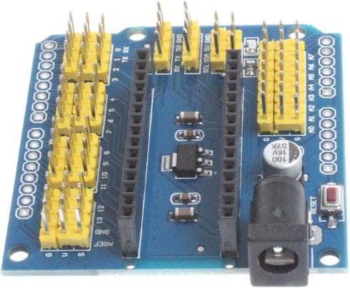 NOYITO Nano I O Expansion Sensor Shield Module for UNO R3 Nano V3.0 (Pack of 2)