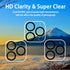 Dengduoduo 3 Pack Tempered Glass Camera Lens Protector for iPhone 11 Pro & Pro Max, Ultra HD, 9H Hardness, Easy Install.
