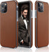 LOHASIC iPhone 12 Pro Max Case, Luxury Leather Business Premium Cover, Brown