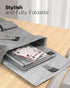 Nulaxy Dual Folding Cell Phone Stand, Fully Adjustable Foldable Desktop Phone Holder for Phone 15 14 13 12 11 Pro Xs Xs