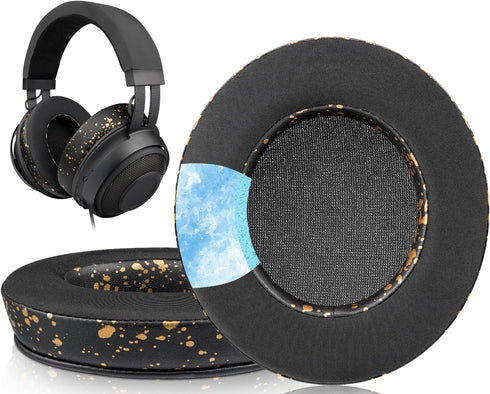 SOULWIT Cooling-Gel Ear Pads Replacement for Razer Kraken 2019, Earpads for Nari/Essential/Ultimate Headsets