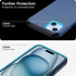 2024 NEW iPhone 15 Plus Case with Card Holder - Wireless Charging Compatible Wallet Case with Hidden Slot for Men and