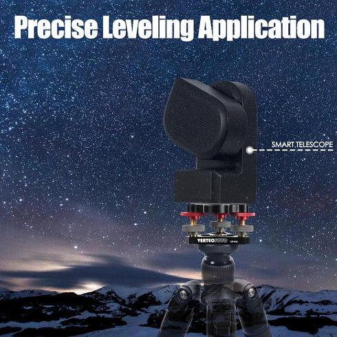 UPGRADED Tripod Leveling Base with Bigger Bubble Level, Fine Leveling, Perfect for Smart Telescope or Panos