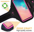 Armband for Samsung Galaxy S25+/S24+/S23+/S22+/S20+/S10+/S9+/S8+, Running Exercise Gym Bag with Key Holder (Pink)