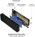 SABRENT NVMe M.2 SSD to PCIe X16/X8/X4 Card with Aluminum Heat Sink (EC-PCIE)