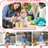 Kids Digital Camera for Girls, Kid Video Camera for Vlogging, Flip-up Lens for Toddler Camera Ages 3-8