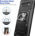 for Galaxy S10 Plus Case - Hybrid Drop Test Cover with Car Mount Kickstand Slim Fit Shockproof Protective Case