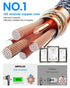 MRGLAS 4-Pack 3.2A USB C Charger Cable, 6.6+6.6+6.6+6.6FT USB C Right Angle Gold-Plated Type C Fast Charging Nylon
