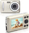 FHD 720P Digital Camera for Kids, Compact Point and Shoot with 16X Zoom, Portable Small Camera (Gold)