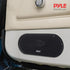 Pyle 3-Way Universal Car Stereo Speakers, 300W 4" x 10" Triaxial Loud Pro Audio, PL410BK (Pair) for Vehicle Door/Side
