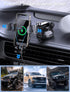 Wireless Car Charger, MOKPR 15W Fast Charging Auto Clamping Car Phone Holder for iPhone 15/14/13/12 Pro Max