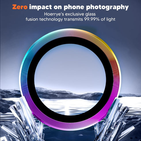 Hoerrye Samsung Galaxy S24 Ultra Camera Lens Protector, Ultra-HD 9H Tempered Glass, Case-Friendly, Anti-Scratch,