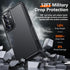 Red2Fire Galaxy S24 Case - Heavy Duty, Military Grade, Full Body Protection + 2Pcs Tempered Glass Screen & Camera