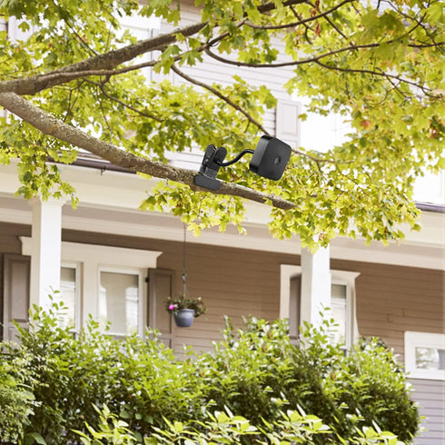 Outdoor Mount for Blink Outdoor 4, Blink XT3/XT2/XT/Mini Camera, Gooseneck Clamp Mount for Gutter, Window Guards