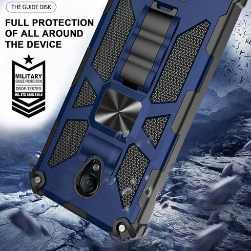 Ailiber Case for AT&T Fusion Z (V340U), Motivate (V341U) with Screen Protector, Rugged Shockproof Armor Phone Cover