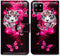 Galaxy A42 5G Case, White Tiger Butterfly Leather Flip Wallet Cover with Card Slot Holder Kickstand for Samsung A42