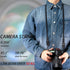 VKO Quick Release Vintage Camera Strap - Cute QD Nylon Neck & Shoulder Strap for DSLR