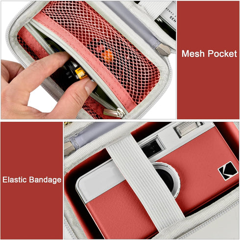 Digital Camera Case Compatible with KODAK EKTAR H35 H35N Half Frame Film Camera, Storage Holder Organizer for Kodak