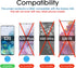 amFilm Ultra Glass Screen Protector for Galaxy S20, (2 Pack) Tempered Glass, UV Gel Application, Compatible with