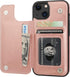 OT ONETOP ONETOP Compatible with iPhone 13 Wallet Case with Card Holder, PU Leather
