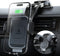 ZEEHOO Wireless Car Charger, 15W Fast Charging Auto Clamping Phone Mount for iPhone 15, 14, 13, 12, 11 Pro Max