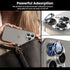 Tensea Camera Lens Protector for iPhone 15 Pro/Pro Max, 9H Tempered Glass, Metal Ring, 6.1" & 6.7" 2023.