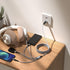 USB Type C QC3.0 Fast Charging 4-in-1 Multi USB C Splitter Cable for iPhone 15 Pro Max, Samsung Galaxy S24