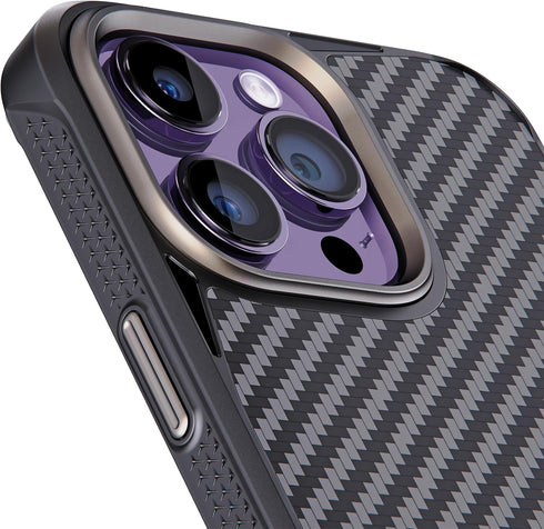 REBEL Case for iPhone 14 Pro Max - Gen-5 Aramid Fiber, Strong MagSafe Compatible, Shockproof Corners, Upgraded Design