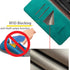 SUANPOT Leather Wallet Case for Samsung Galaxy A71 5G, RFID Credit Card Holder, Shockproof Flip Folio Cover, Blue Green