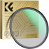 K&F Concept 72mm Black Diffusion 1/4 Filter, Waterproof Mist Cinematic Effect Filter for Photography (D-Series)
