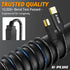 2.0 6FT G-PLUG USB Printer Cable High-Speed USB A to B Cord, Compatible with Printers, Scanners, Fax Machines and More