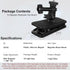 MINIFOCUS Backpack 360 Insta360 Magnetic Mount Clip, Universal Swivel Action Camera Clip for Go Pro DJI Osmo AKASO