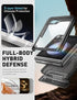 i-Blason Cosmo Case for Samsung Galaxy Z Flip 6 - Built-in Front Screen Protector, Hinge Protection, Slim Clear