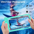 2 Pcs Waterproof Phone Pouch, Universal Waterproof Phone Case for iPhone Samsung Google Up to 7.3'', IPX8 Water Proof Cellphone Dry Bag for Snorkeling Swimming Beach Kayak Cruise Essentials