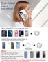 Cute Twinkle Magnetic Phone Ring Holder for MagSafe, Finger Grip Stand, MagSafe Accessories for iPhone 15 14 13 (Pink