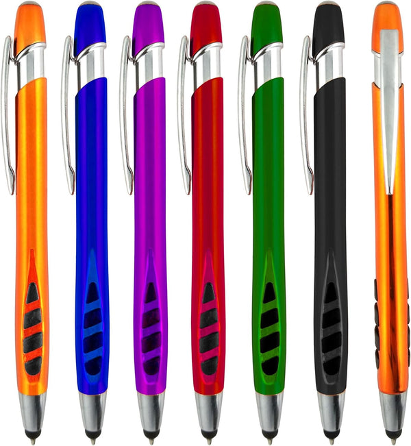 Stylists Pens for Touch Screens, Pen with Stylus Tip for iPad, iPhone, Samsung Galaxy & More, Assorted Colors, 14 Pack