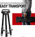 Vidpro PD-1 Professional Tripod Dolly, Heavy Duty with Adjustable Leg Mount, Locking Wheels, Carrying Case