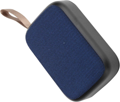 Cuifati Wireless Bluetooth Speaker, Portable Mini Subwoofer with FM Radio & Crystal Clear Stereo Sound - Blue