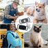 2pcs Dog Collar Holder for Galaxy Smarttag2, Silicone Pet Collar Case Cover, Cute Claw Style Waterproof Protective Case