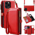Compatibility: Flip Case for iPhone 12 Pro Max (6.7 Inch Display, Released 2020), Supports Wireless Charging, Red