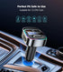 LIHAN 5.4 54W Bluetooth Car Adapter for Older Cars, PD Fast Charging FM Transmitter, Handsfree Call, Crystal Clear GPS