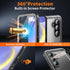 Cozycase Waterproof Case for Samsung Galaxy S24 - 360 Heavy Duty Full Body Protection, Shockproof, Dustproof, IP68 with